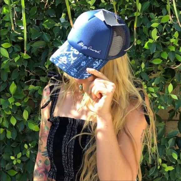 🔆RIP CURL🔆 SNAP BACK BEACH BOAT HAT - Picture 2 of 7